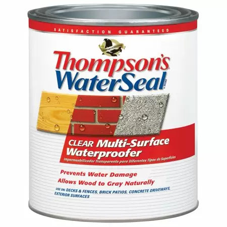 Thompson’s® WaterSeal® Clear Multi-Surface Waterproofer 1 quart Clear (1 quart, Clear)