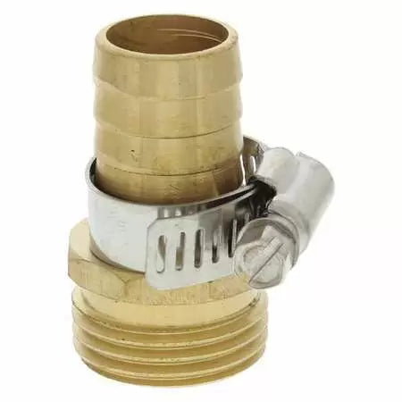 World & Main/Cranbury Solid Brass Hose Coupling 3/4