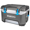 BMX 50 Cooler, Gray Carbonite/Blue, 50-Qt.