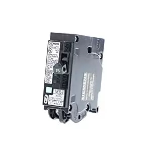 Siemens 15 Amp 1-Pole Dual Function (CAFCI/GFCI) Plug-On Neutral Circuit Breaker (15 A)