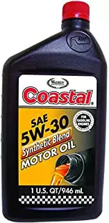 Warren Synthetic Blend SAE 5W-30 GF-5 Motor Oil 1 Quart