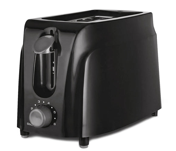 Brentwood TS-260B Cool Touch 2-Slice Toaster, Black