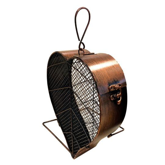 Heath Copper Leaf Bird Feeder