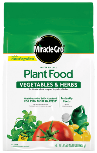 Miracle-Gro® Water Soluble Plant Food Vegetables and Herbs