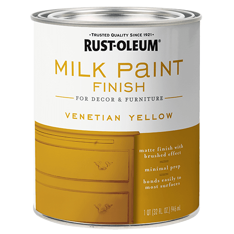 Rust-Oleum® Milk Paint Finish Venetian Yellow