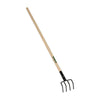 Seymour Garden Cultivator, Welded 4 Tine Head, 54 Hardwood Handle