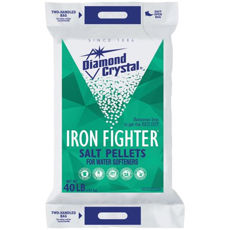 Diamond Crystal IRON FIGHTER® WATER SOFTENER SALT PELLETS (40 lb)
