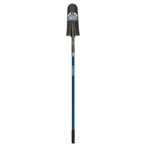 Seymour Midwest 14 Drain Spade, 47 Blue Fiberglass Handle