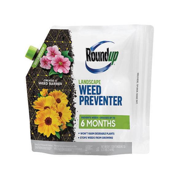 ROUNDUP LANDSCAPE WEED PREVENTER