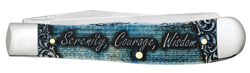 Case Serenity Prayer Smooth Natural Bone Trapper