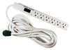 GoGreen Power® 6 Outlet Surge Protector - 15ft Cord