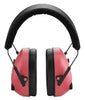 Champion Targets 40975 Electronic Muffs  25 dB Over the Head Pink Ear Cups w/Black Band