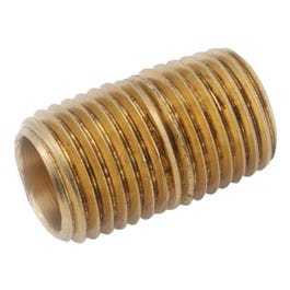 Pipe Fitting, Nipple, Lead-Free Red Brass, 1/8 x 2.5-In.