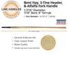 Link Handles 54 bent hay fork Handle, 1-7/16 diameter, 7/16 bore