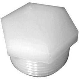 Pipe Fitting, Nylon Hex Head Pipe Plug, 3/8-In. MPT