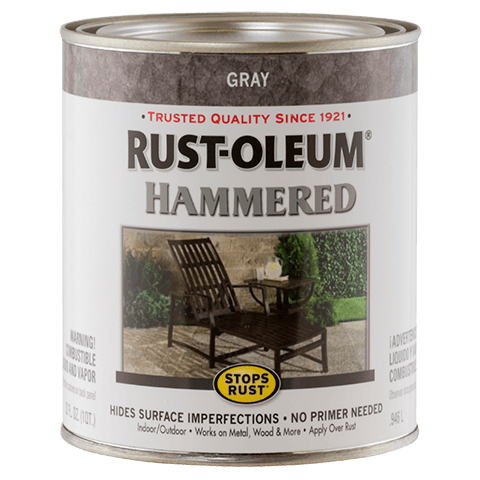 Rust-Oleum® Stops Rust® Hammered Gray