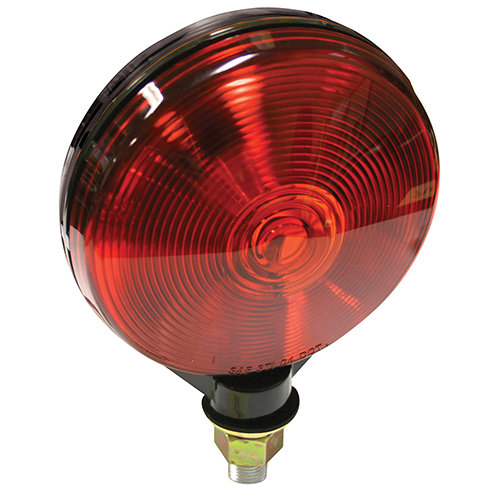 REESE Towpower Round Pedestal Mount Single Face Red Light