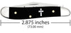 Case Religious Sayings Jeremiah 29:11 Embellished Smooth Black Synthetic Peanut