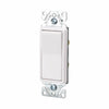 Eaton Cooper Wiring Commercial Grade Decorator Switch, Box 15A 120/277V White (120/277V, White)