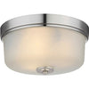 Hardware House 209229 Lexington Ceiling Fixture, 3 Light ~ Satin Nickel