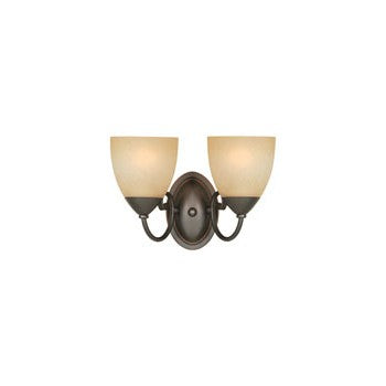 Hardware House 543827 2 Light Wall Light Fixture, Berkshire