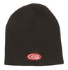 Case® xx Embroidered Case Logo Black Knit Beanie Hat