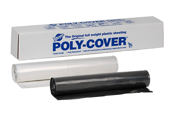 Warp Brothers Poly-Cover® Genuine Plastic Sheeting 9' x 400 ft. 1 ml