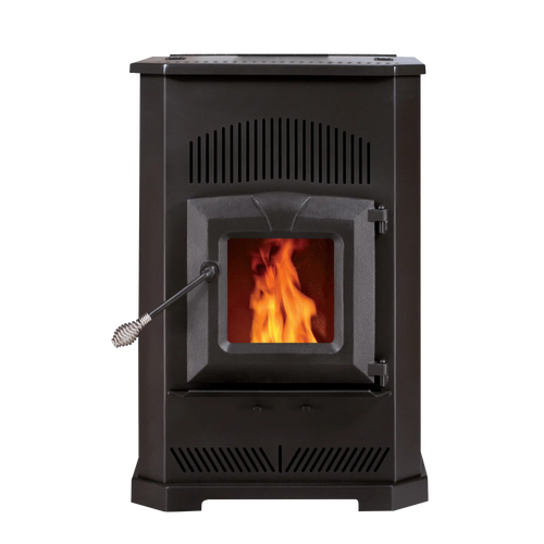 Summers Heat Pellet Stove- 24,000 Btu 80-lb Hopper