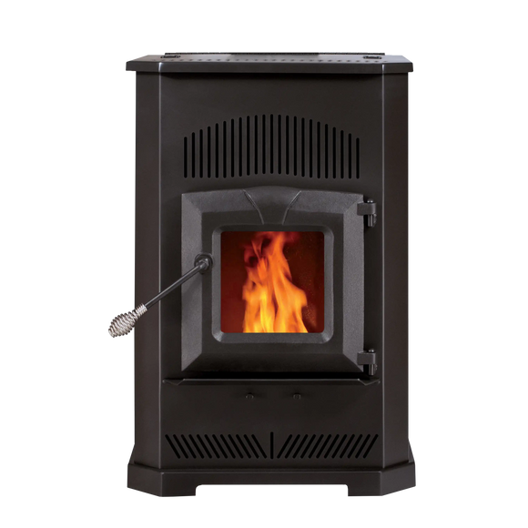 Summers Heat Pellet Stove- 24,000 Btu 80-lb Hopper