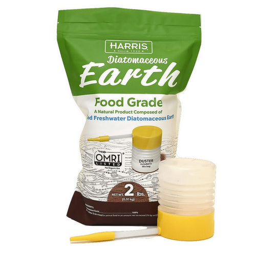 Harris Diatomaceous Earth Food Grade with Powder Duster