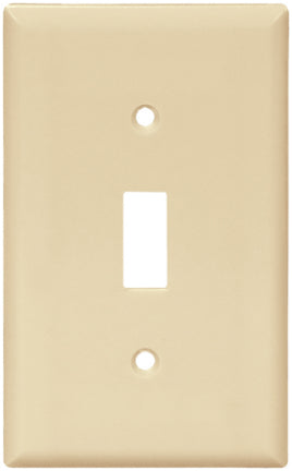 1 GANG SWITCH PLATE IVORY