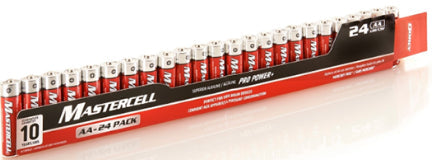 24 PIECES ALKALINE AA ALKBATTERIES