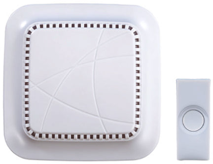 DOOR BELL KIT WIRELESS WHITE