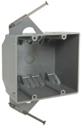 NONMETAL CABLE BOX 2-GANG 2 29/32 IN