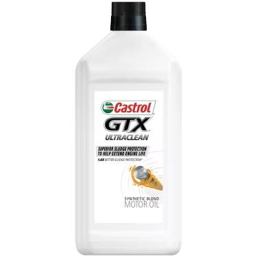 Castrol Gtx Ultraclean 5W-30 - Synthetic Blend Motor Oil 1 Quart