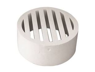 Genova Products Styrene Hub Fit Floor Strainer