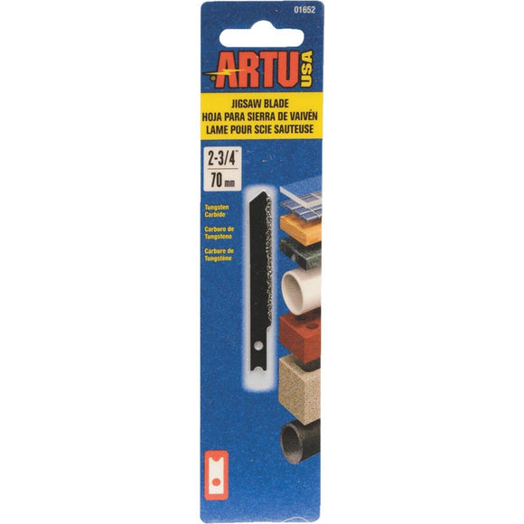 ARTU U-Shank 2-3/4 In. Carbide Grit Edge Jig Saw Blade