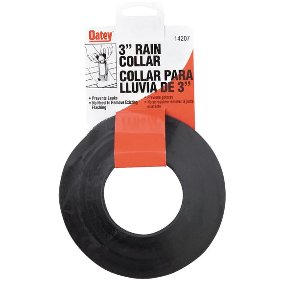 Oatey 3 In. Rubber Rain Collar