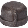 B&K 1/8 In. Malleable Black Iron Cap