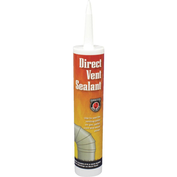 Meeco's Red Devil 10.3 Oz. Black Direct Vent Hi-Temp Sealant