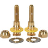 Fluidmaster SetFast 5/16 In. x 1-1/2 to 2-1/4 In. Adjustable Brass Toilet Bolts (2-Ct.)