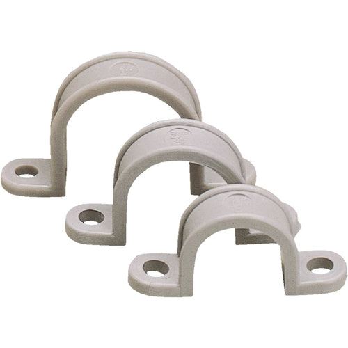 Gardner Bender 1/2 In. Non-Corrosive Plastic/Schedule 40 PVC/Copper Conduit Strap (20-Pack)