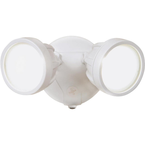 All-Pro White Dusk To Dawn LED Floodlight Fixture