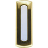 IQ America Wireless Polished Brass Colonial Doorbell Push-Button