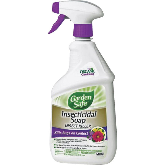 Garden Safe 24 Oz. Ready To Use Trigger Spray Insecticidal Soap Insect Killer