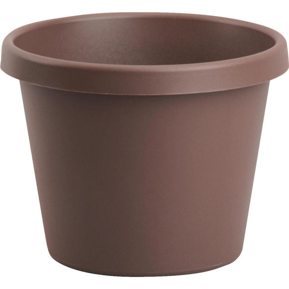 Bloem 14 In. Dia. Chocolate Poly Classic Flower Pot