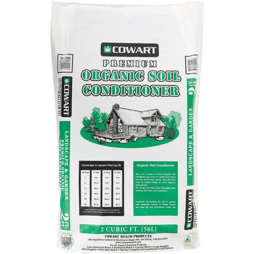 Cowart Sugar Hill 50 Lb. 2 Cu. Ft. Coverage Organic Soil Conditioner