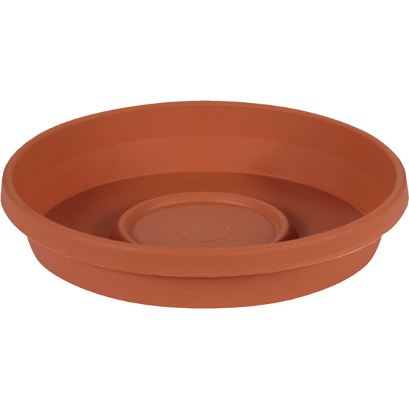 Bloem 20 In. Terracotta Poly Classic Flower Pot Saucer