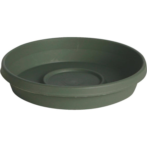 Bloem Terra Living Green 20 In. Plastic Flower Pot Saucer