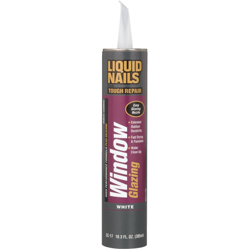 LIQUID NAILS 10.3 Oz. Window Glazing Compound Sealant